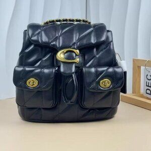 COACH TABBY black backpack